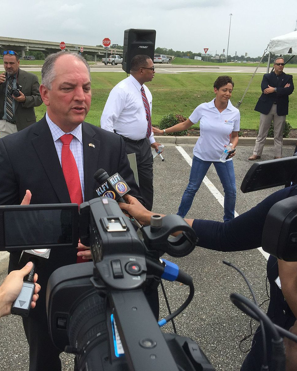Louisiana Governor John Bel Edwards, who declared the first Louisiana cyber attack state of emergency.